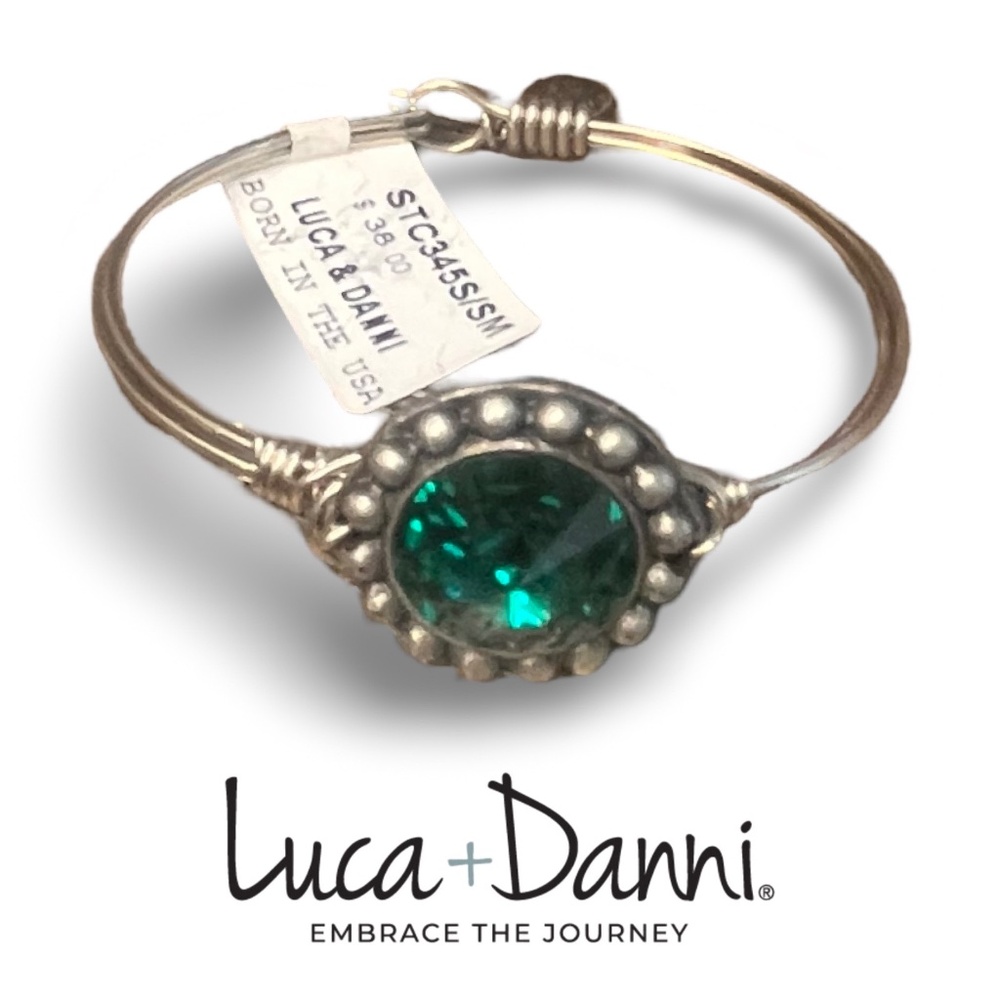 NEW Luca + Danni EMERALD GEMSTONE bracelet, NWT